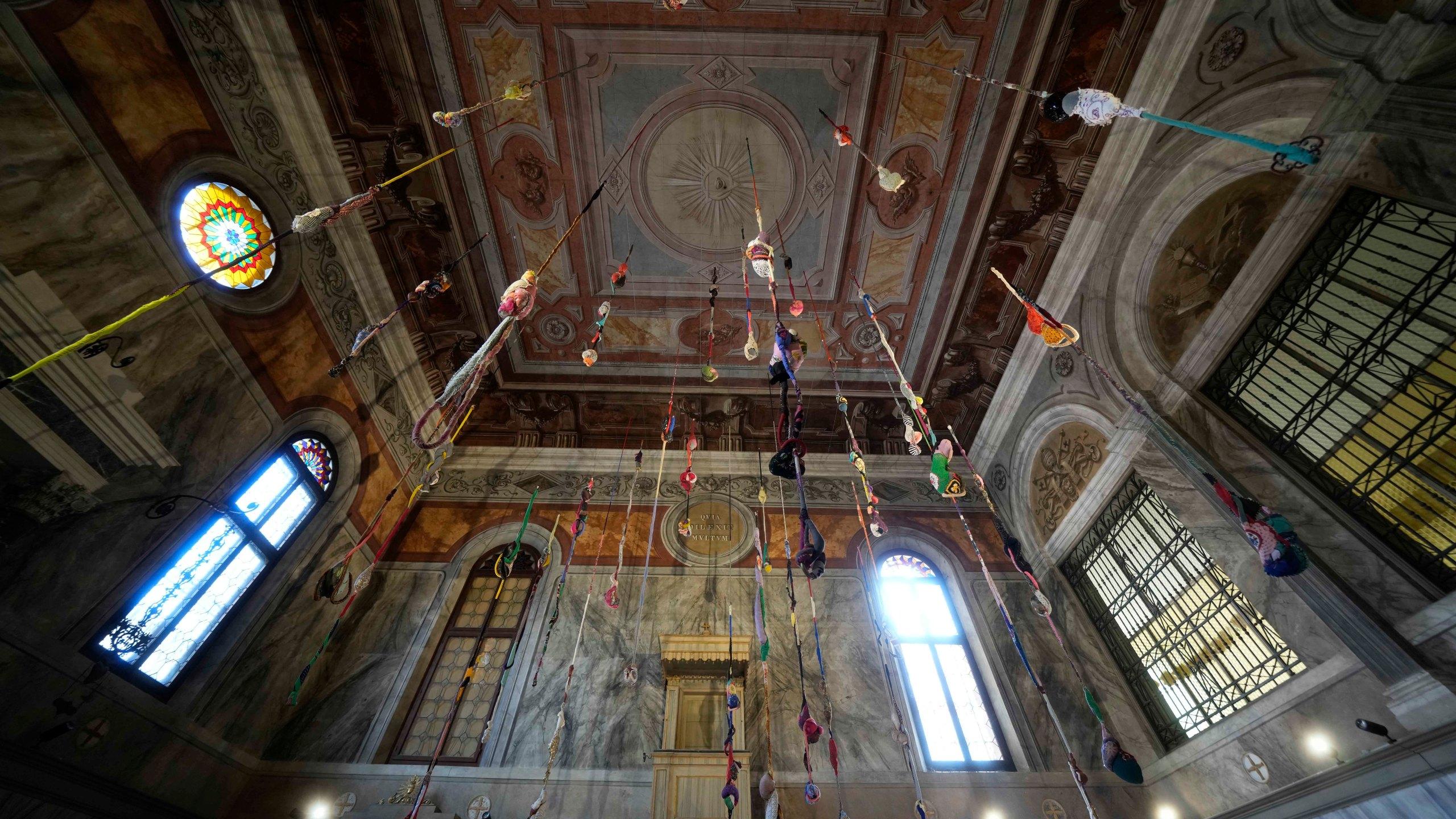 Maurizio Cattalan, Zoe Saldana join iconoclastic Vatican Biennale ...